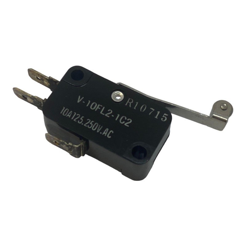 V-10FL-1C2 Omron SPDT Snap Action Microswitch Roller Switch 10A/125-250Vac