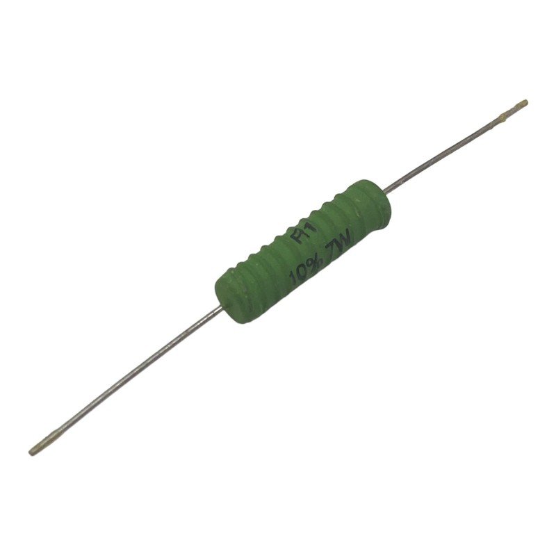 0.1Ohm R1 7W 10% Axial Power Wirewound Resistor