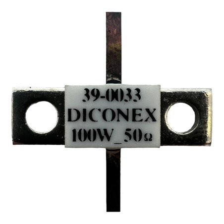 39-0033 DICONEX 100W 50OHM DC-3GHZ DUMMY LOAD RESISTOR BeO