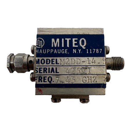 M2DD-14.9 Miteq Frequency Multiplier SMA(f) 7.45Ghz x2 14.9Ghz