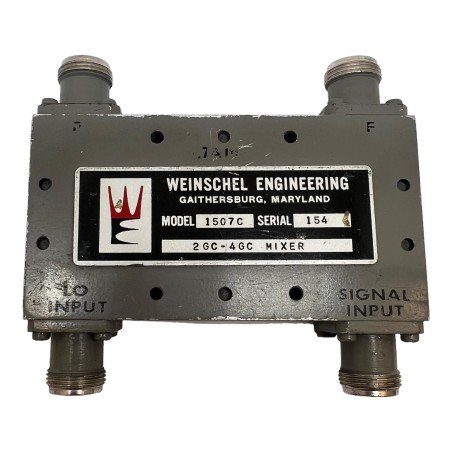 1507C Weinschell Engineering RF Mixer 2000-4000Mhz N(f)