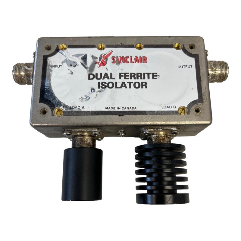 I2212A Sinclair Dual Junction Isolator N type 161Mhz