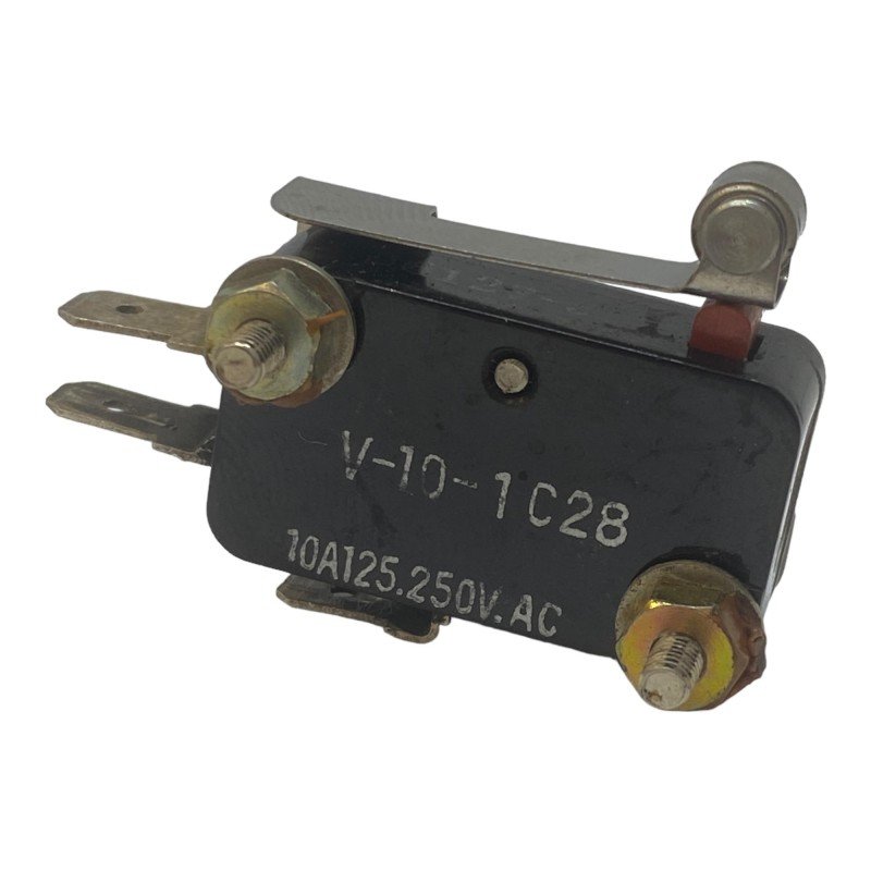 V-10-1C28 Omron SPDT Snap Action Microswitch Roller Switch 10A/125-250Vac