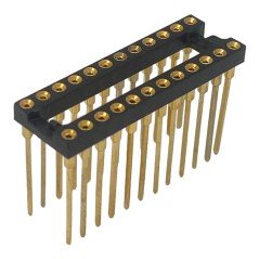 DIP/DIL IC Socket Chip Socket Holder Goldpin 24Pin 24Position