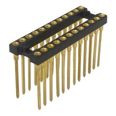 DIP/DIL IC Socket Chip Socket Holder Gold Plated 24Pin 24Position DIL32403GG BDE