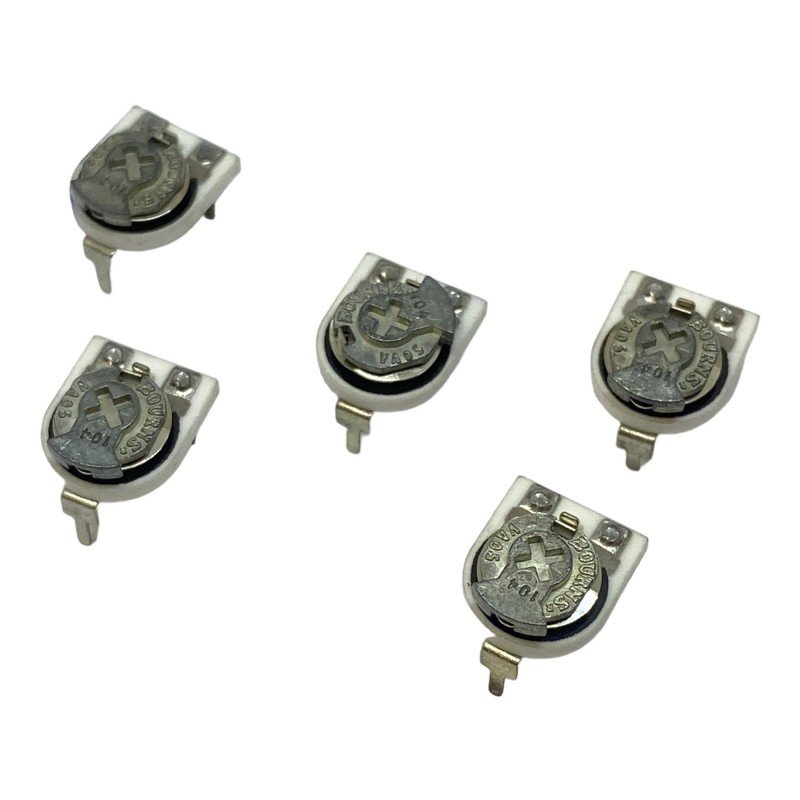 100Kohm 100K Horizontal Trimmer Potentiometer Bourns Qty:5