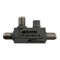 2020-6617-10 MACOM Directional Coupler SMA(f) 4000-8000Mhz 10db