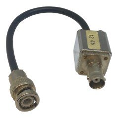 12dB Fixed Attenuator Cable BNC (m) To BNC (f) Huber Suhner