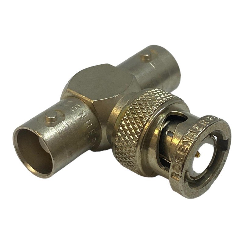 Tee BNC (m) To 2x BNC (f) Coaxial Converter Adapter Rosenberger
