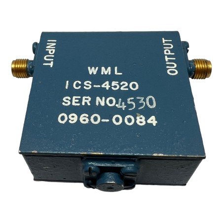 ICS-4520 WML Isolator Coaxial SMA 2000-4000Mhz Isol.19db