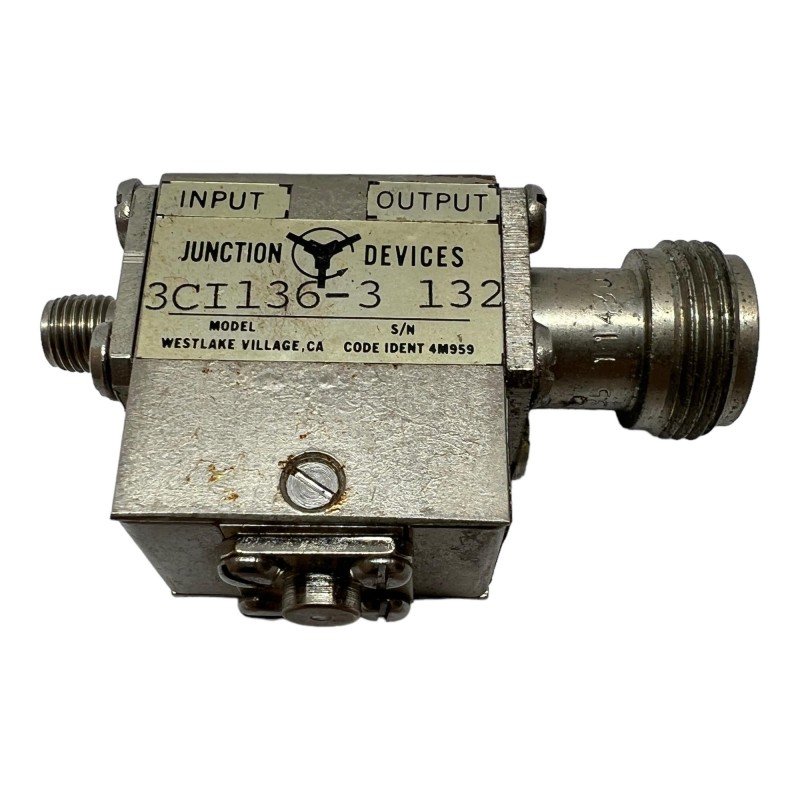 3CI136-3 JD Isolator Coaxial SMA 4800-7500Mhz Isol.19db