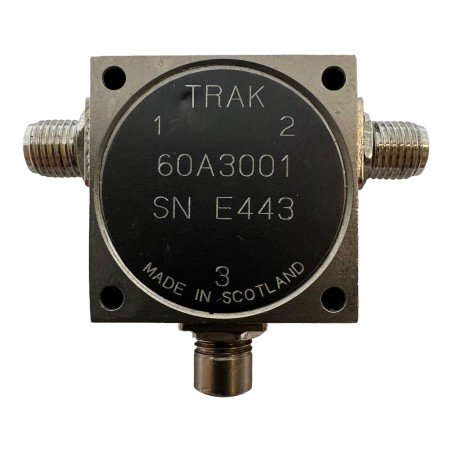 60A3001 Trak Microwave Isolator Coaxial SMA 2000-4000Mhz Isol.23db