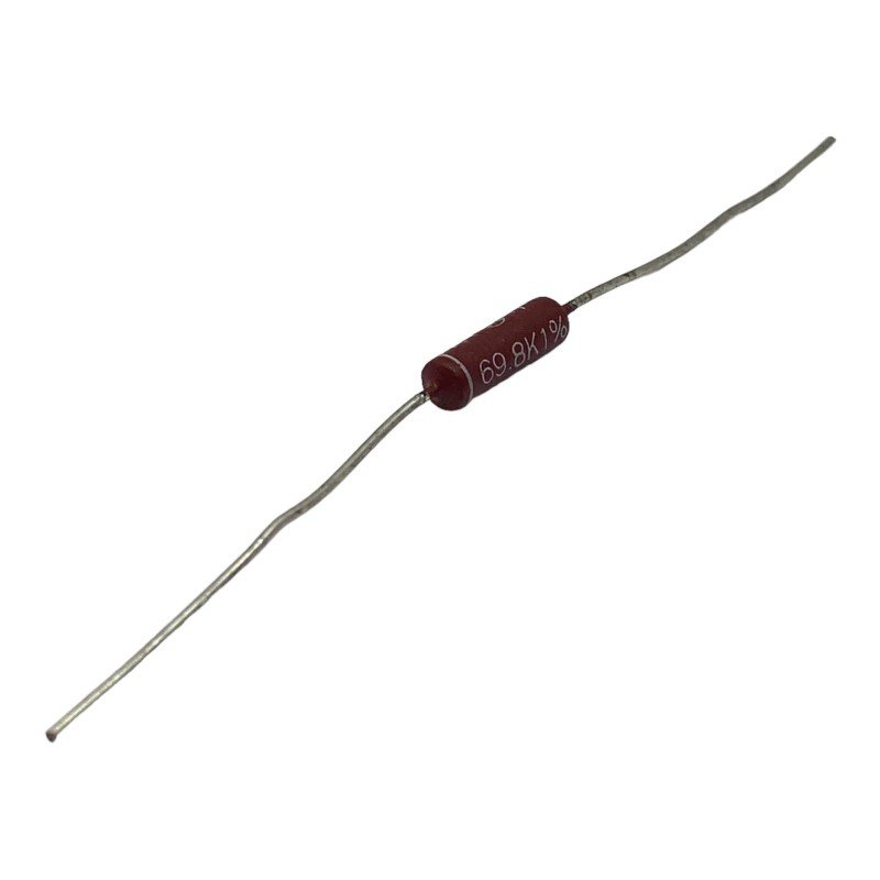 69.8Kohm 69K8 1% 1/4W 0.25W Axial Metal Film Resistor