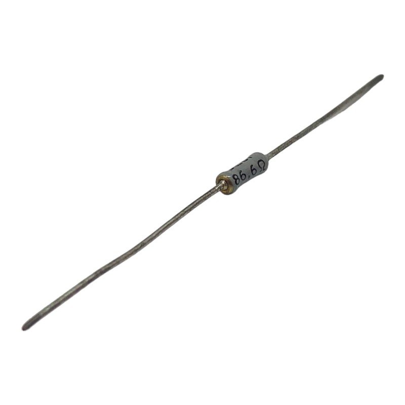 86.6Ohm 86R6 1% 1/8W 0.125W Axial Metal Film Resistor Seci