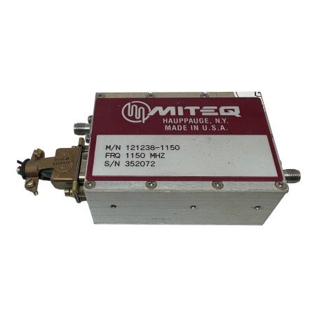 121238-1150 Miteq RF Amplifier SMA 1150Mhz w Connector