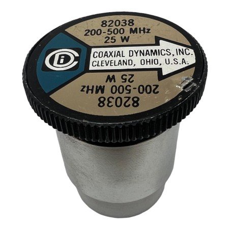 82038 Coaxial Dynamics Wattmeter Elemect 200-500Mhz 25W