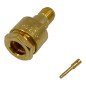 R125226 Radiall SMA (f) Straight Jack Coaxial Connector For Semi Rigid Cable 26GHz Compression Type