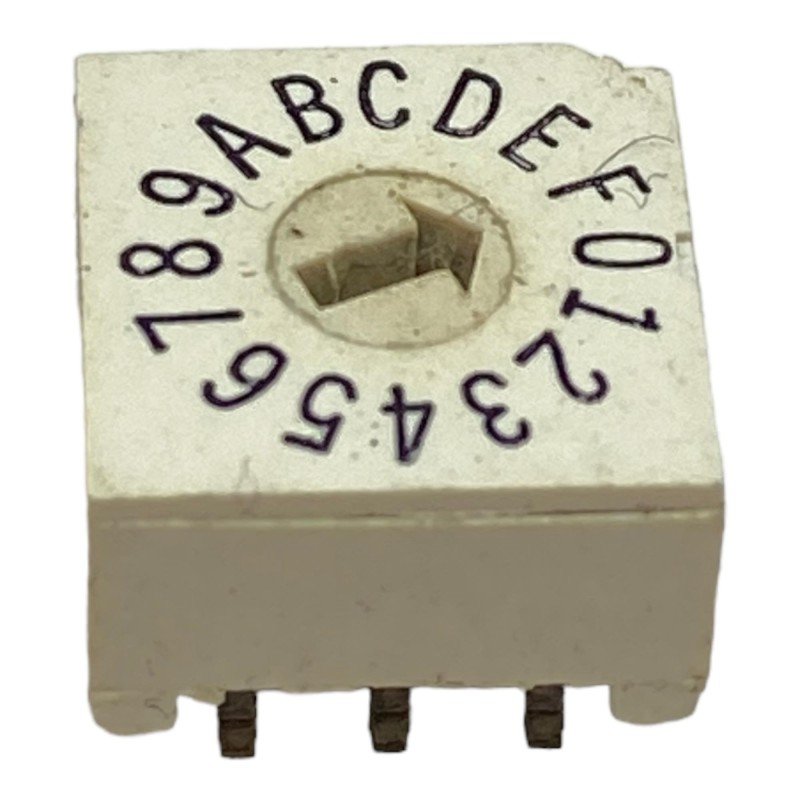 Alco 74L SMT SMD Rotary Switch (0-9) (A-F)
