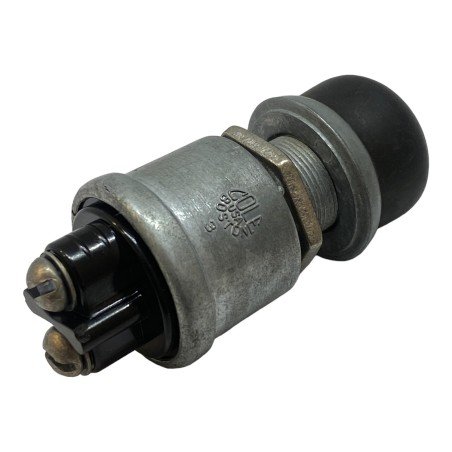 Cole Hersee SPST Momentary Metal Push Button Switch