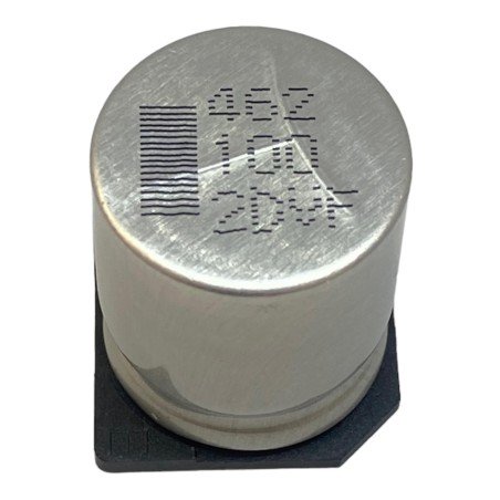 100uF 20V 10% SMD Aluminum Electrolytic Capacitor 20x19mm