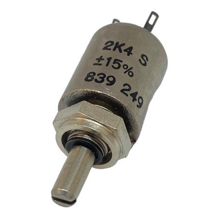 2.4Kohm 2K4 15% Linear Metal Trimmer Potentiometer 14mm