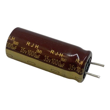 1000uF 35V Radial Electrolytic Capacitor RJH ELNA 105C 31x12.5mm