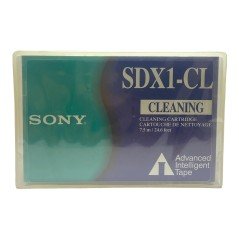 SDX1-CL Sony 7.5mm Cleaning Tape Catridge Audio Cassette Cleaner