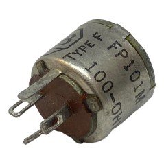 100Ohm 100R Trimmer Potentiometer Type F FP101M Allen Bradley