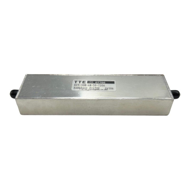 KC9-30M-4M-50-720A TTE Band Pass RF Filter SMA (f) 30Mhz BW 4Mhz