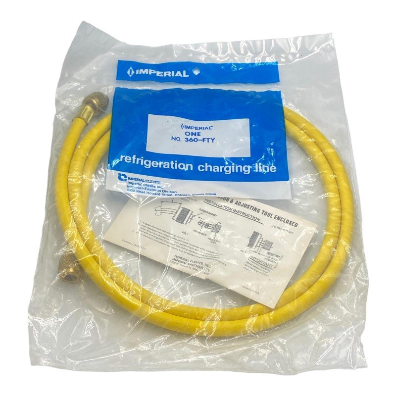 360-FTY Imperial One Refrigeration Charging Hose Line 5ft 60"