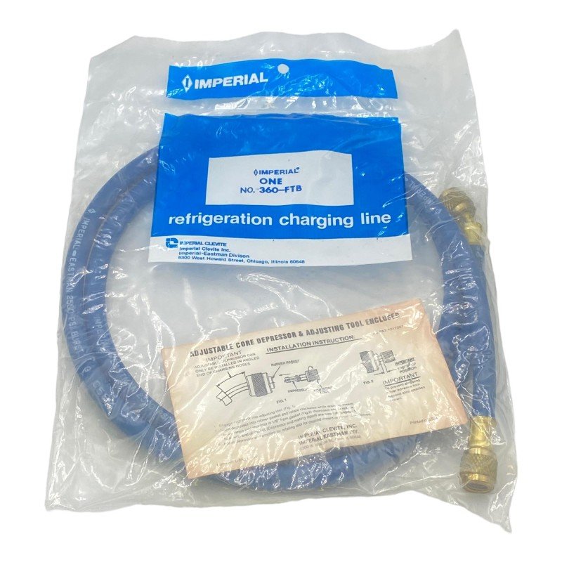 360-FTB Imperial One Refrigeration Charging Hose Line 4720-01-050-9158