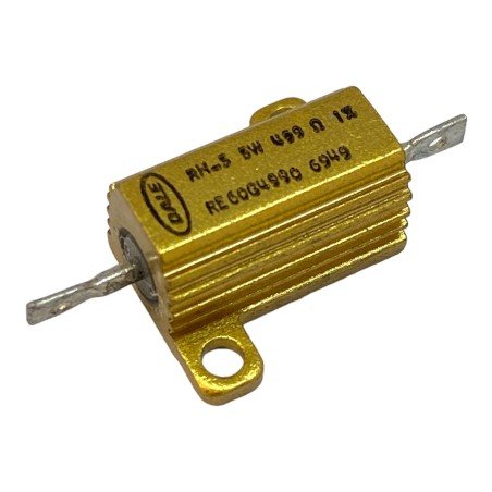 499Ohm 499R 5W 1% Fixed Power Wirewound Resistor RH-5 RE60G499 Dale