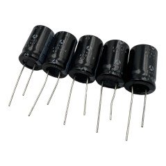 470UF 63V RADIAL ELECTROLYTIC CAPACITOR THRS MATSUSHITA QTY:5