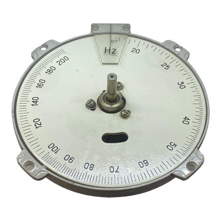 0-200Hz Circular Scale Frequency Vernier Rotary Knob 125mm