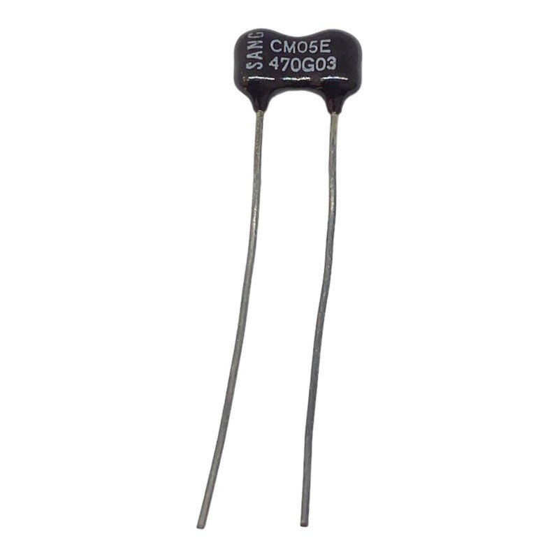 47pF 300V 2% Radial Silver Mica Capacitor CM05E470G03 Sang
