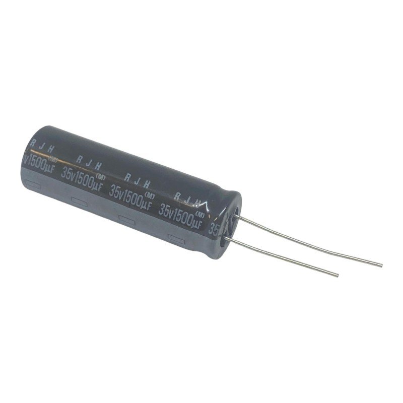 1500uF 35V Radial Electrolytic Capacitor RJH ELNA 105C 40x12.5mm