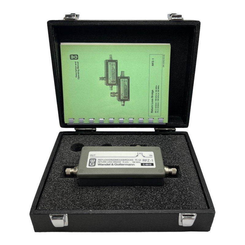 RFZ-1 Wandel Goldermann Return Loss Bridge 75kHz-190Mhz 75Ohm
