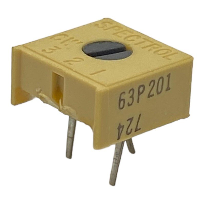200Ohm 200R 0.5W 10% Vertical Trimmer Potentiometer 63P201 Spectrol