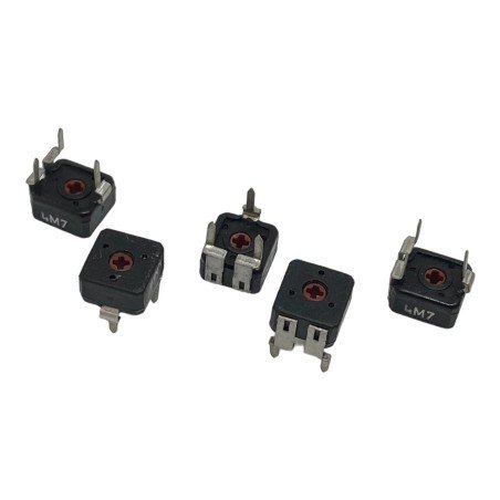 4.7Mohm 4M7 Miniature Rectangular Trimmer Potentiometer 7x6.5mm Qty:5