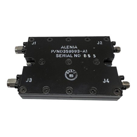 0359093-A1 Alenia Dual Low Pass Filter 2600Mhz LPF J1-J2 and J3-J4 SMA