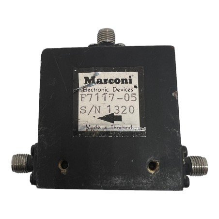 F7117-05 Marconi Coaxial Circulator 2000-4000Mhz 50W SMA