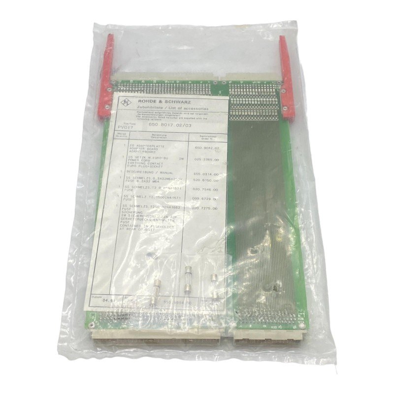 650.8017.02/03 PV017 Rohde Schwarz Extender Card Adapter Board