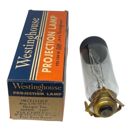 T12C13D Westinghouse Projection Lamp Bulb 120V/1000W/T12