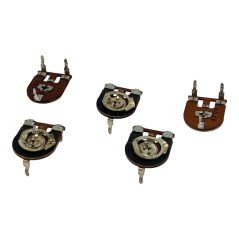 470Kohm 470K Horizontal Trimmer Potentiometer D:15mm Qty:5