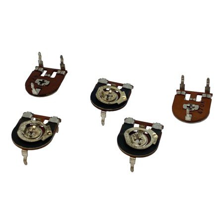 470Kohm 470K Horizontal Trimmer Potentiometer D:15mm Qty:5