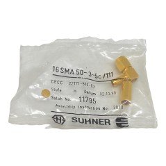 16SMA50-3-5C/111 Huber Suhner SMA (M) Right Angle Coaxial Connector