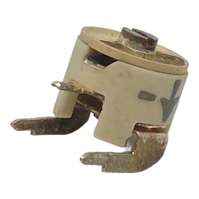 2-8pF 2 Section Air Variable Capacitor Errie 9.5mm