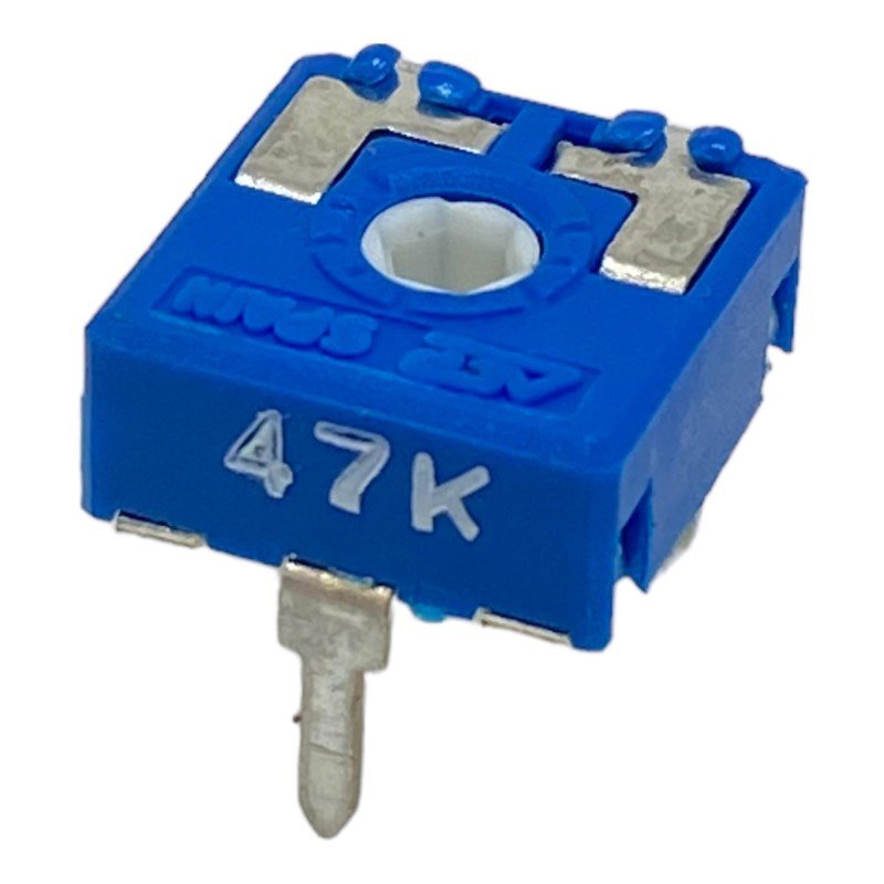 47Kohm 47K Horizontal Trimmer Potentiometer 10mm ACP