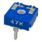 47Kohm 47K Horizontal Trimmer Potentiometer 10mm ACP