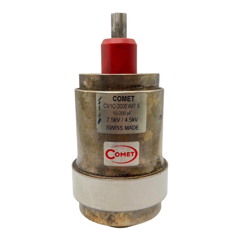 Comet Vacuum Variable Capacitor 10-200PF 4.5KV / 7.5KV CV1C-200EW/7.5